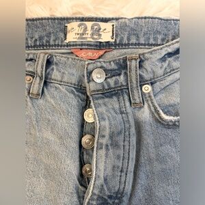 We the free (Free people) High Rise- size 28 curvy bottom